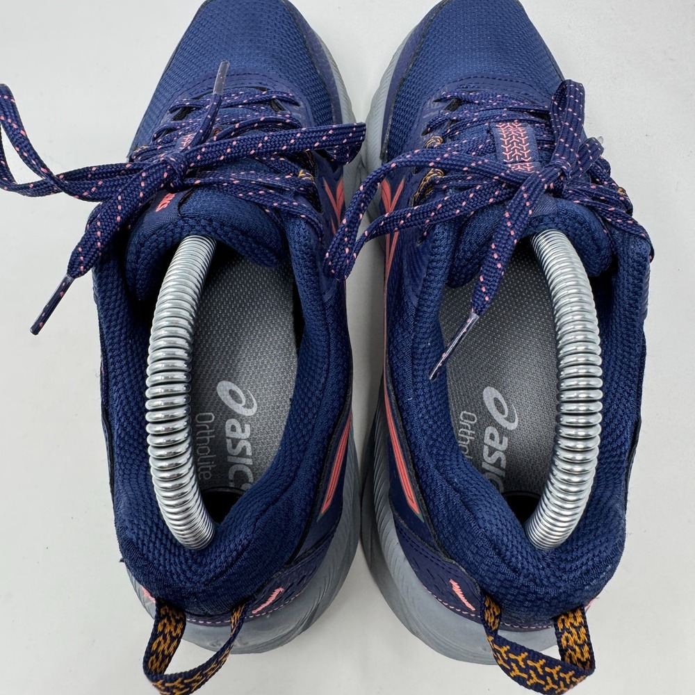 Asics Gel-Venture 9 Running Shoes‎ Blue Pink Trail Shoes Sneakers Women's 6.5 - Picture 9 of 12